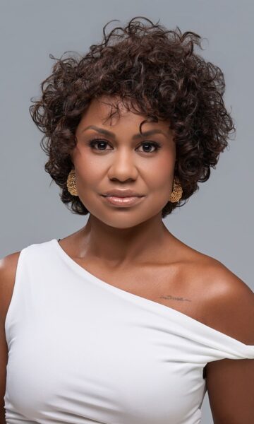 Wig Cléo Humana Castanho Escuro (3)