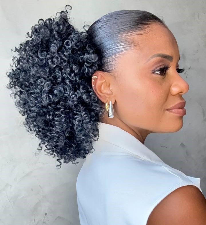 Rabo Puff G Preto (1)